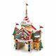 Department 56 North Pole Village Cars Rally Center Lit House