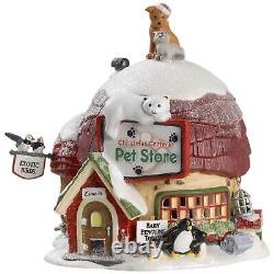 Department 56 North Pole Village Christmas Critters Pet Store Boxed 7668032