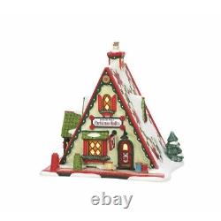 Department 56 North Pole Village Christmas Quilts Building 6 Inch 6009771