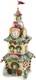 Department 56 North Pole Village Clock Tower 4020125 New Rare