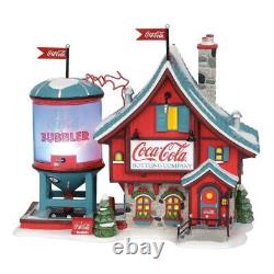 Department 56 North Pole Village Coca-Cola Bubbler Building 6003110