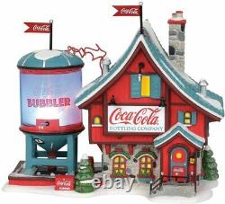 Department 56 North Pole Village Coca-Cola Bubbler Building Figurine 6003110 NEW