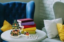 Department 56 North Pole Village Crayola Art Center Lit Building, 5.67 Inch