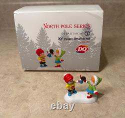 Department 56 North Pole Village Dairy Queen DQ Yummy Treats To Eat #4054970