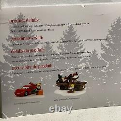 Department 56 North Pole Village Disney Cars Holiday Detail Shop 4025277 NEW