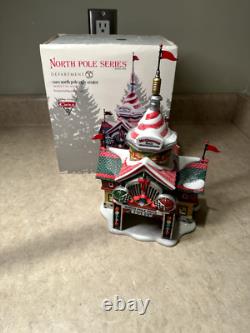 Department 56 North Pole Village Disney Cars North Pole Rally Center #4023616