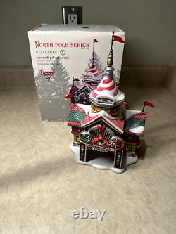 Department 56 North Pole Village Disney Cars North Pole Rally Center #4023616