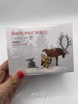 Department 56 North Pole Village Donder Figurine Figure