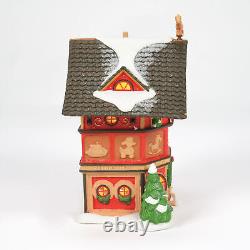 Department 56 North Pole Village Finest Wooden Toys Lit Building 6.73 Inch