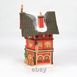 Department 56 North Pole Village Finest Wooden Toys Lit Building 6.73 Inch