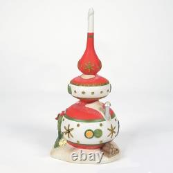 Department 56 North Pole Village Finny's Ornament House 9.5 Inch, Multicolor