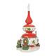 Department 56 North Pole Village Finnys Ornament House Lit Building 9.5 Inch