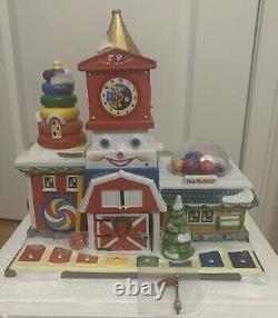 Department 56 North Pole Village Fisher-Price Fun Factory 4036546 New Retired