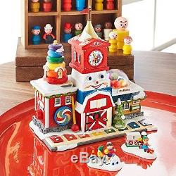 Department 56 North Pole Village Fisher-Price Fun Factory Lit House, 8.27-Inch