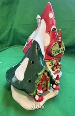 Department 56 North Pole Village Happy Gnome Pub 4044836 New RARE