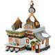 Department 56 North Pole Village Harley Pump And Go Diner Lit House, 8.3 Inch