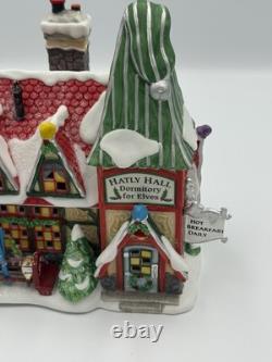 Department 56 North Pole Village Hatly Hall Dormitory For Elves