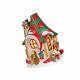 Department 56 North Pole Village Hobby Horse Barn Lit House, 6.69 Inch