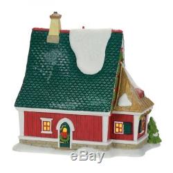 Department 56 North Pole Village House to welcome the Christmas holiday F33