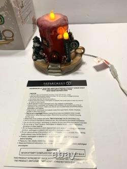 Department 56 North Pole Village Jack B. Nimble Candle Shop 4030719