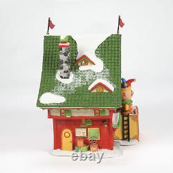 Department 56 North Pole Village Jacques Jack in the Box Lit Building, 6.5 Inch