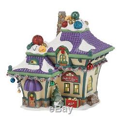 Department 56 North Pole Village Jingle and Jangle's Bells Lit House, 7.48-Inch