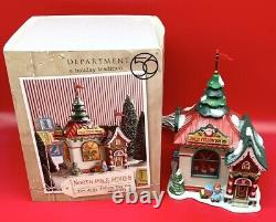 Department 56 North Pole Village Jolly Fellow Toy Co Lit House 4035571