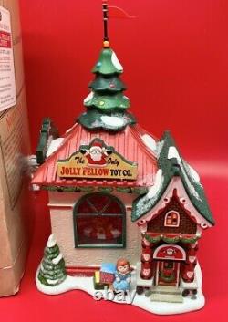 Department 56 North Pole Village Jolly Fellow Toy Co Lit House 4035571