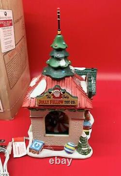 Department 56 North Pole Village Jolly Fellow Toy Co Lit House 4035571