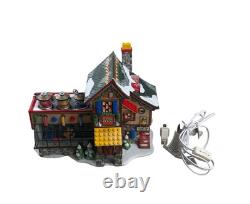 Department 56 North Pole Village LEGO Building Creation Station NWOB