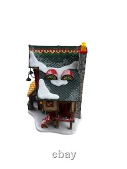 Department 56 North Pole Village LEGO Building Creation Station NWOB