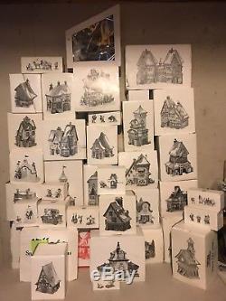 Department 56 North Pole Village Lot of houses, trees, and accessories