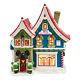 Department 56 North Pole Village Mickey's Pin Traders, With Pin 4044837 Dept 56