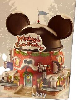 Department 56 North Pole Village Mickey's Ear Factory Miniature Multicolor NIB