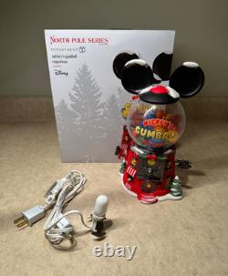 Department 56 North Pole Village Mickey's Gumball Emporium #6000611