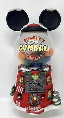 Department 56 North Pole Village Mickey's Gumball Emporium Lit BuildingDISCOUNT