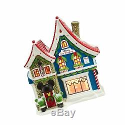 Department 56 North Pole Village Mickey's Pin Traders Light. FREE 2 Day Ship