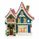 Department 56 North Pole Village Mickey's Pin Traders Lighted House 8.18