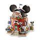 Department 56 North Pole Village Miniature Lit Building, Mickey's Ears Factory