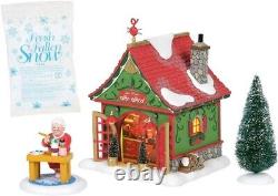 Department 56 North Pole Village Mrs. Claus She Shed Building 6005434 New