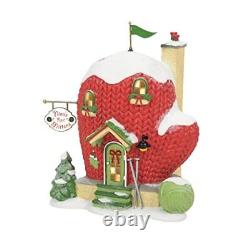 Department 56 North Pole Village Nina's Knit Mittens Lit Building 6.34 Inch M