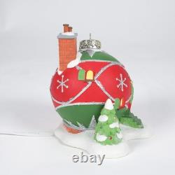 Department 56 North Pole Village Norny's Ornament House Lit Building 5.39 in