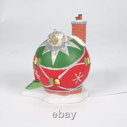 Department 56 North Pole Village Norny's Ornament House Lit Building 5.39 in