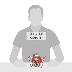 Department 56 North Pole Village Peppermint Tea Shop 5.32 Inch, Multicolor