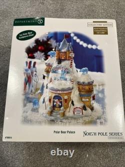 Department 56 North Pole Village Polar Bear Palace Collectors Edition