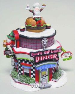 Department 56 North Pole Village Red's Elfland Diner Boxed 6187075