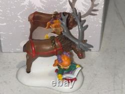 Department 56 North Pole Village Reindeer Blitzen 808929 New in Box RARE