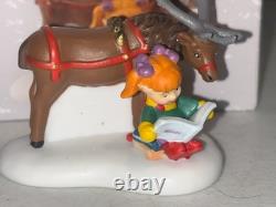 Department 56 North Pole Village Reindeer Blitzen 808929 New in Box RARE