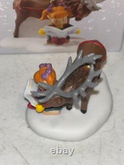 Department 56 North Pole Village Reindeer Blitzen 808929 New in Box RARE