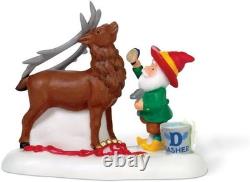 Department 56 North Pole Village Reindeer Dasher 804451 New in Box RARE